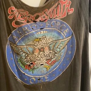 Vintage original Aerosmith rock t-shirt 1989